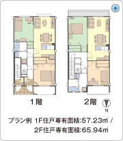 シエスタ間取り図