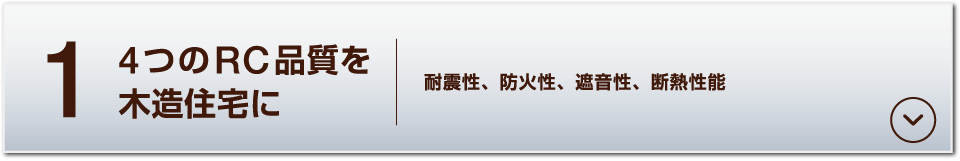 1.4つのRC品質を木造住宅に