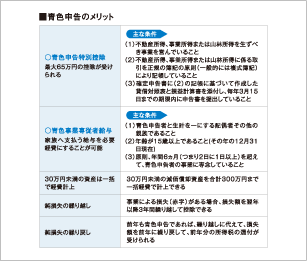 青色申告のメリット