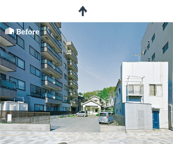 ルーツ新都心　Before