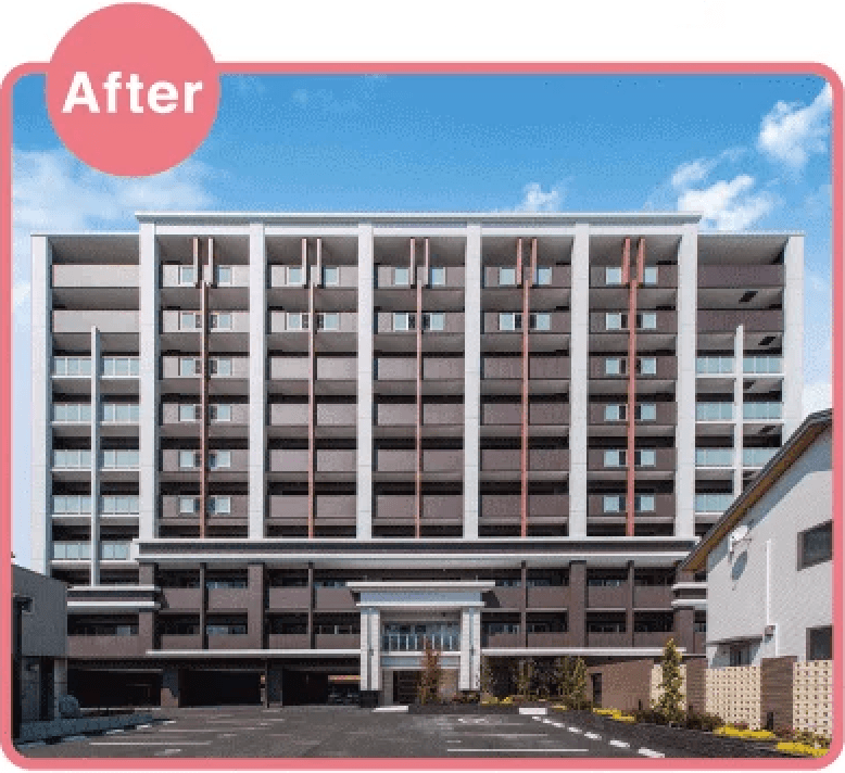 工場移転後に賃貸マンションを建築