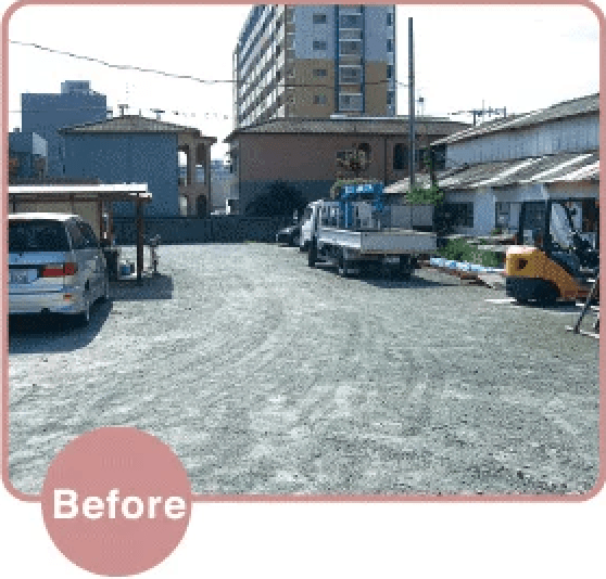 賃貸マンションに建替える前の計画地